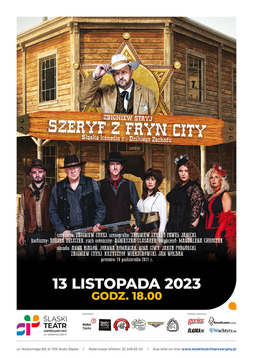 SZERYF Z FRYN CITY - śląska komedia z... Dzikiego Zachodu 