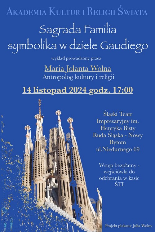 AKADEMIA KULTUR I RELIGII ŚWIATA - Sagrada Familia - symbolika w dziele Gaudiego