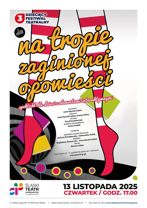 NA TROPIE ZAGINIONEJ OPOWIEŚCI - spektakl dla dzieci Teatru Trip 