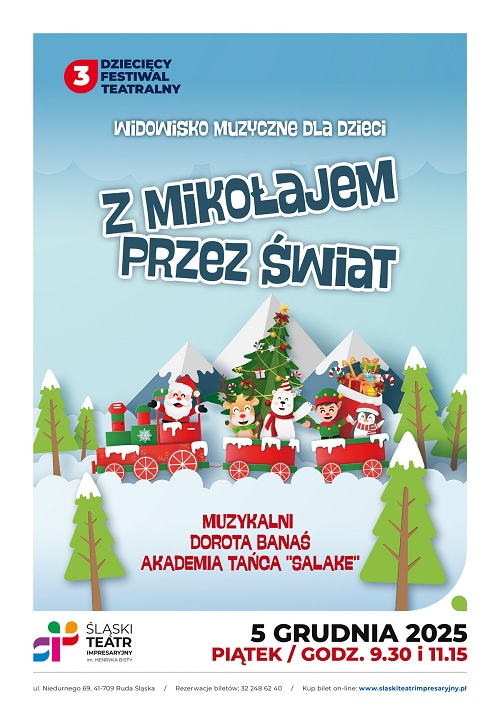 Z MIKOŁAJEM PRZEZ ŚWIAT - widowisko muzyczne dla dzieci