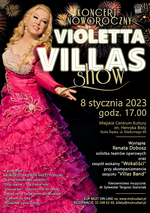 Violetta Villas Show_Koncert Noworoczny_plakat - 500