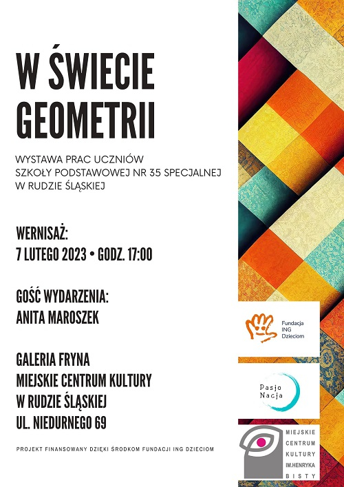 W wiecie geometrii - plakat